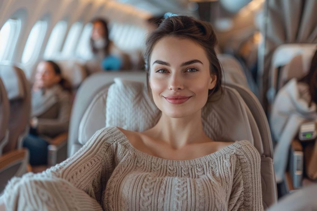 Comment porter un soutien-gorge confortable en avion : conseils pour voyager sereinement