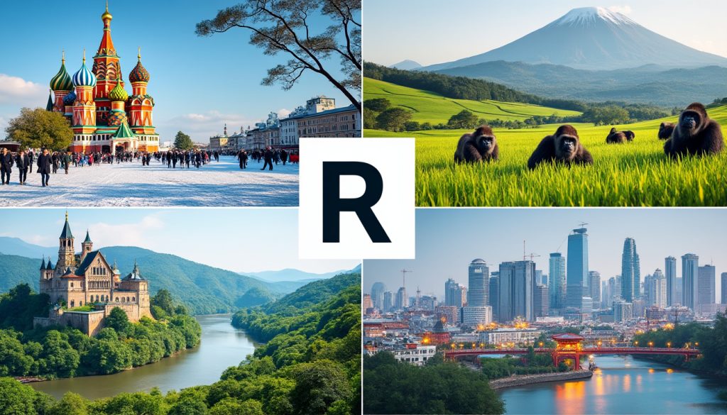 découvrez notre liste complète des pays commençant par la lettre r. explorez des informations fascinantes sur ces destinations uniques et enrichissez vos connaissances géographiques.