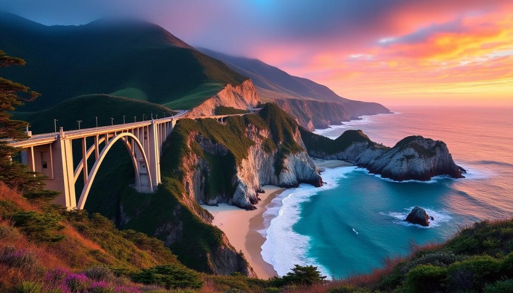 découvrez les merveilles de big sur en californie, un incontournable de la côte pacifique. de paysages à couper le souffle à des plages cachées, cet article vous guide à travers les plus beaux lieux à explorer dans cette région sauvage et pittoresque.