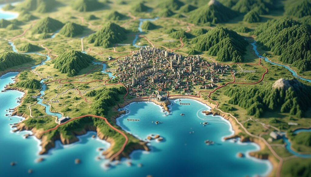 explorez la bretagne en détail grâce à une carte précise qui vous guide à travers ses paysages, villes et sites incontournables.
