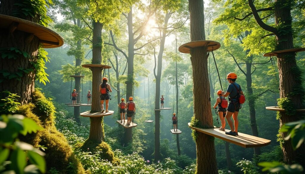 découvrez l'accrobranche à toulouse et vivez une aventure unique en pleine nature, idéale pour les amateurs de sensations fortes et les amoureux du grand air.