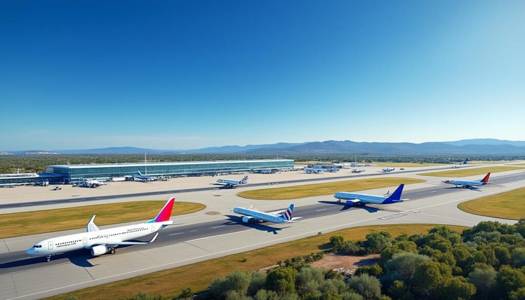 découvrez l'aéroport de nîmes grande provence méditerranée, ses services modernes et ses nombreuses connexions aériennes pour voyager facilement vers la méditerranée et au-delà.