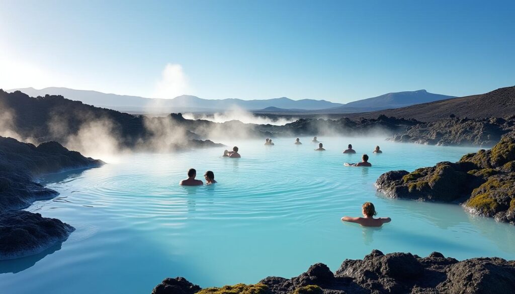 plongez dans l'univers unique du blue lagoon en islande et vivez une expérience inoubliable entre détente et paysages naturels époustouflants.