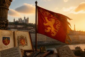 découvrez l'histoire fascinante du drapeau de la ville de lyon, ainsi que la signification et les symboles derrière ses couleurs emblématiques.