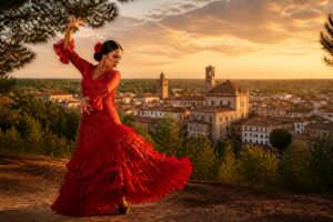 découvrez la passion andalouse du flamenco au cœur de mont de marsan, capitale des landes, alliant culture espagnole et traditions locales dans une ambiance chaleureuse et festive.