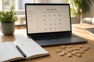 découvrez notre anagrammeur gratuit en ligne, l'outil idéal pour le scrabble et tous vos jeux de mots. trouvez rapidement des anagrammes et améliorez votre vocabulaire !