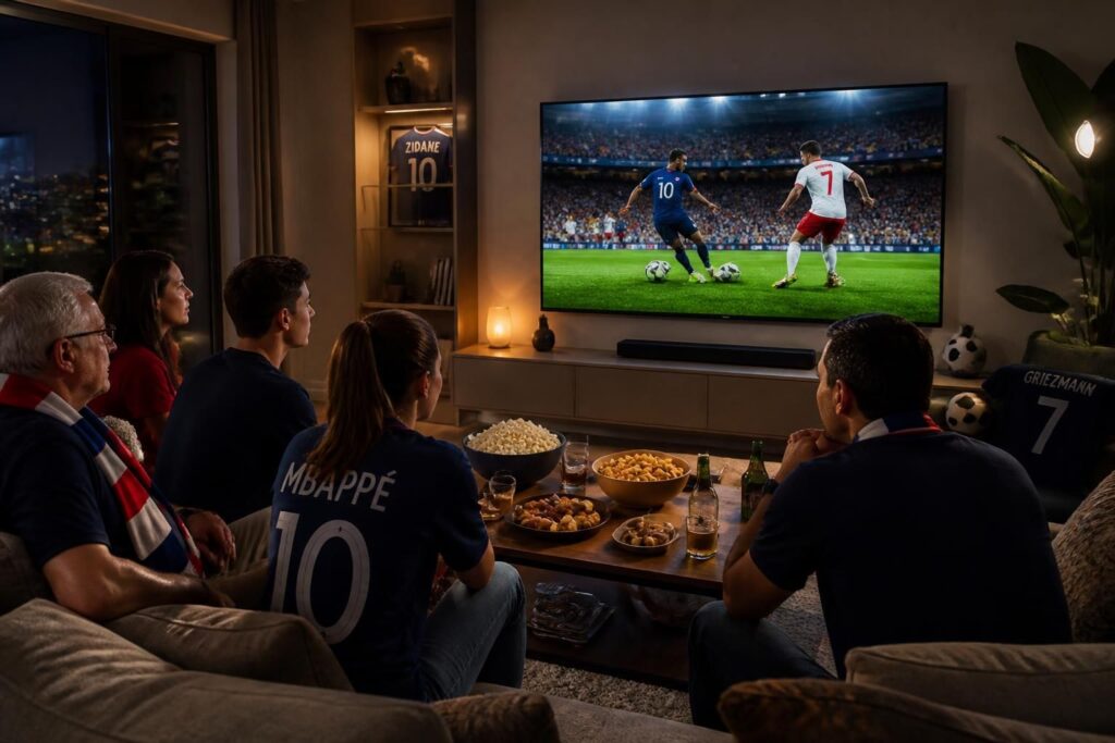 regardez les matchs de foot en direct aujourd'hui et ce soir ! découvrez où suivre les rencontres de football en streaming live et ne manquez aucun but sur foot tv.