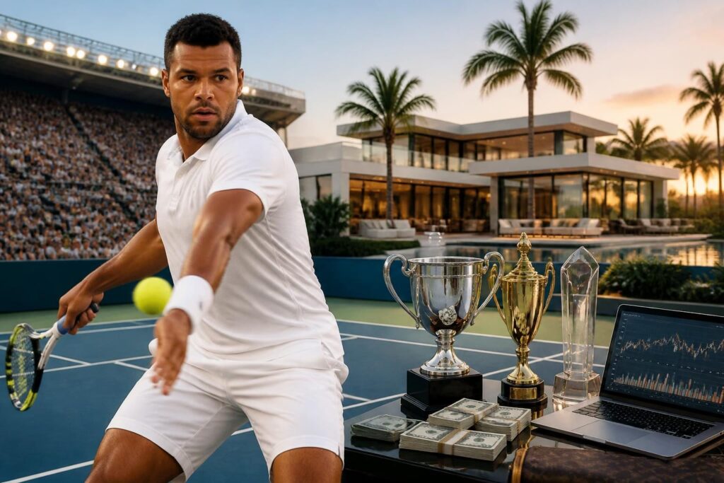 découvrez la fortune de jo-wilfried tsonga, sa carrière exceptionnelle dans le tennis et son patrimoine immobilier et financier.
