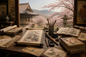 découvrez l'origine du mot 'manga' et plongez dans l'histoire fascinante des mangas venus du japon, de leurs débuts à leur influence mondiale.