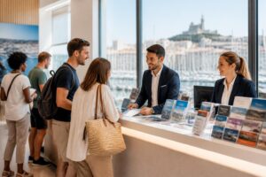 découvrez tous les contacts, les pass touristiques et les services proposés par l'office de tourisme de marseille pour organiser au mieux votre visite.