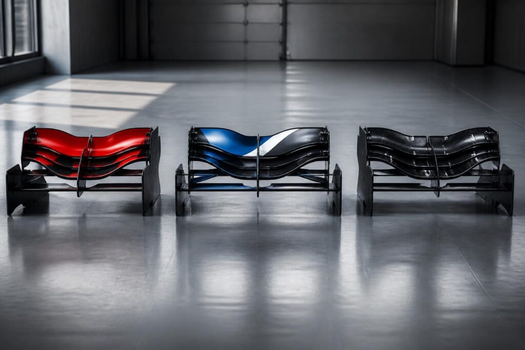 découvrez les innovations des ailerons arrière en f1 pour 2026 et comparez les designs de ferrari, alpine et d'autres écuries pour comprendre les évolutions techniques majeures.