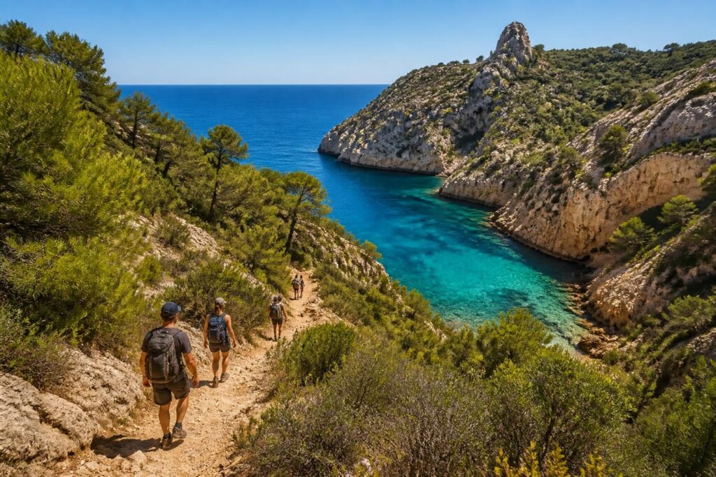 découvrez la calanque de l'establon, un joyau naturel en méditerranée. accès facile, itinéraires détaillés pour une escapade nature inoubliable au cœur des paysages méditerranéens.