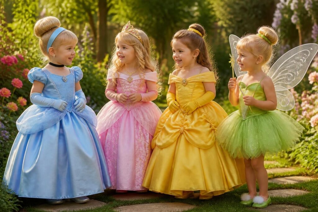 découvrez des idées de déguisements disney pour enfants de 2 à 4 ans, spécialement pour les filles, avec des costumes adorables et inspirés de leurs personnages préférés.