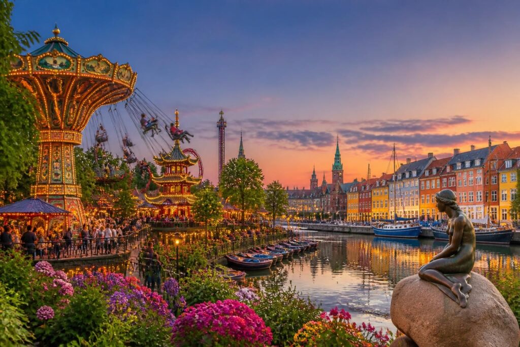 découvrez les jardins de tivoli à copenhague, un lieu incontournable mêlant culture, divertissement et jardins magnifiques, ainsi que d'autres sites emblématiques à ne pas manquer lors de votre visite.