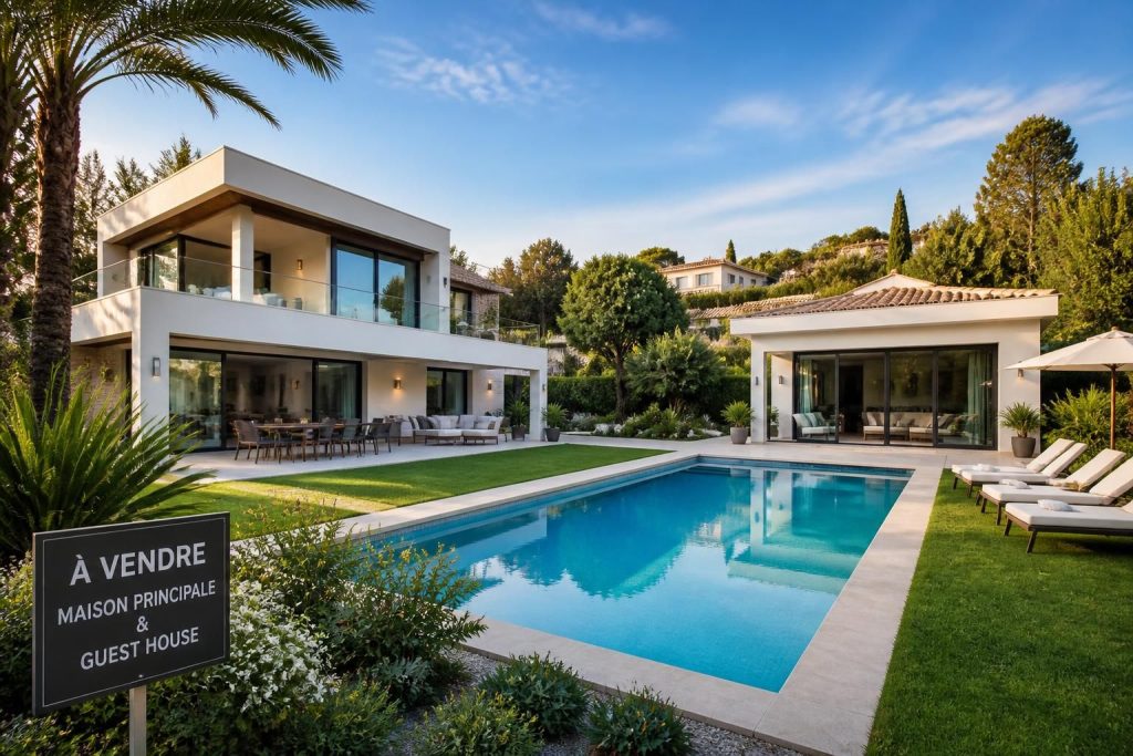 découvrez comment trouver une maison avec pool house et guest house à vendre près de chez vous. nos conseils pour dénicher la propriété idéale avec espaces supplémentaires.