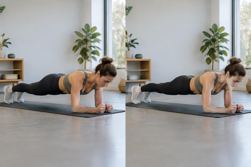 gainage planche avant/après : découvrez les résultats possibles, les muscles sollicités et la fréquence idéale pour progresser efficacement.